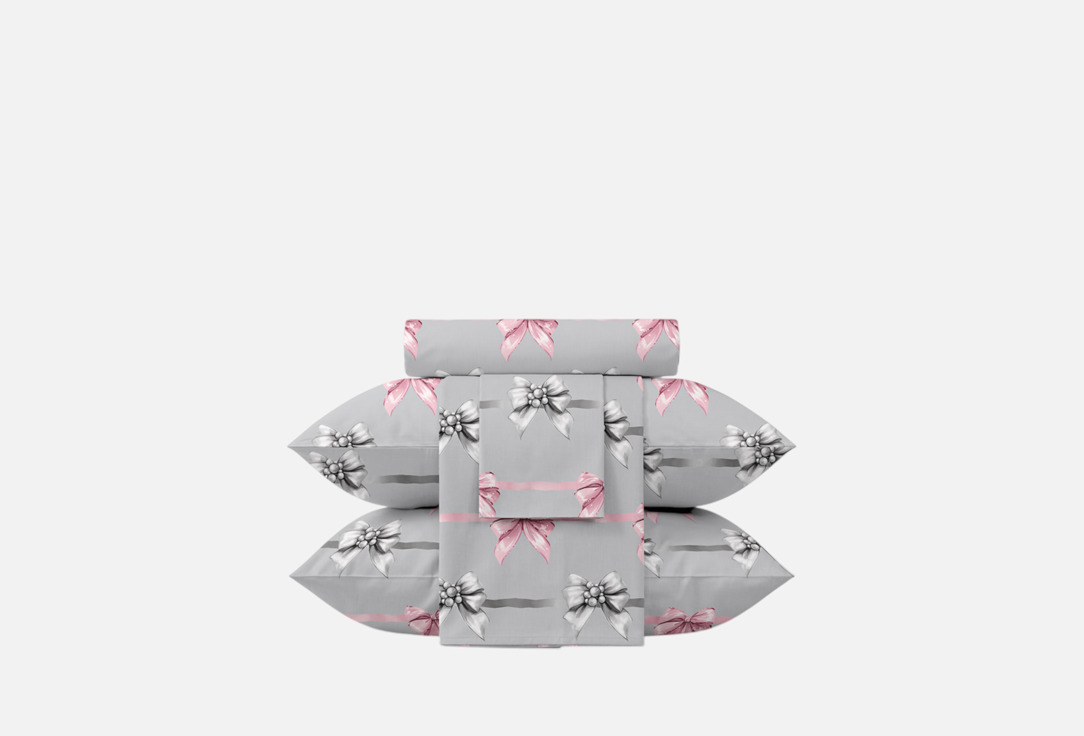 Изображение товара Комплект постельного белья Verossa Сатин 1.5-спальный с наволочками 70х70 СНик