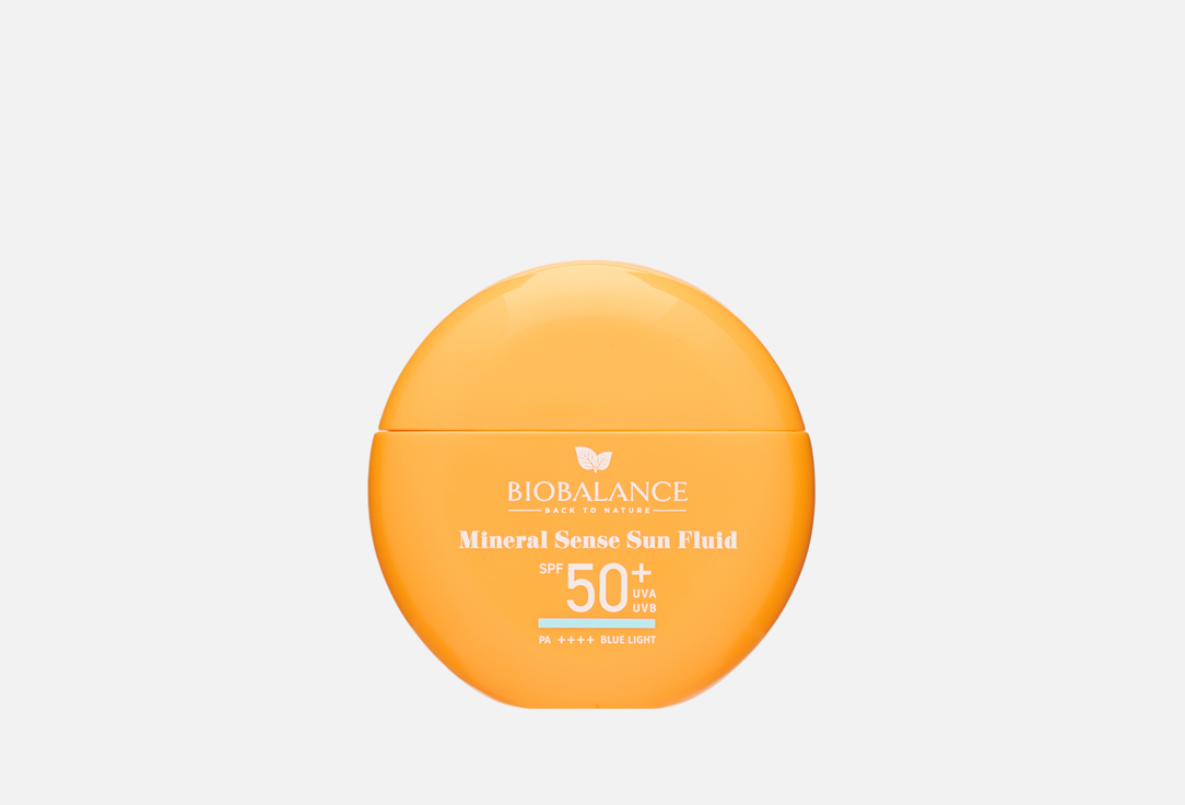 Солнцезащитный флюид SPF 50+ PA++++ BIOBALANCE Mineral sense 40 мл
