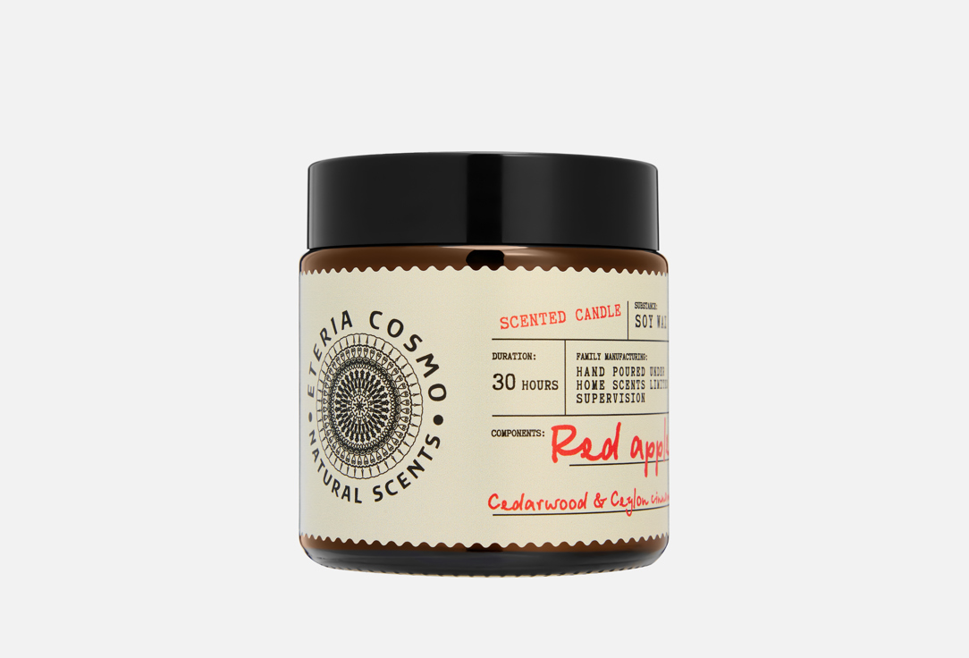 Изображение товара Ароматическая свеча ETERIA COSMO Яблочный пирог, корица, кедр