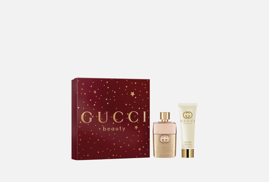 Изображение товара Подарочный набор Gucci Guilty Pour Femme парфюмерная вода и лосьон 50 мл