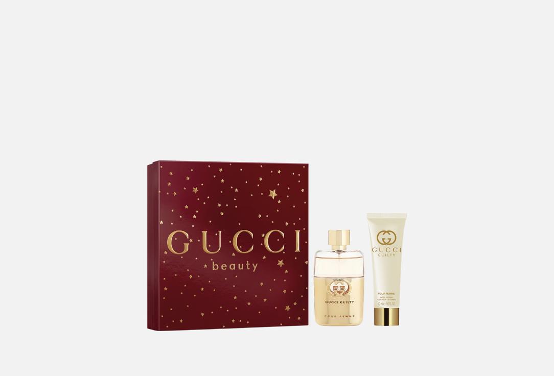 Изображение товара Подарочный набор Gucci Guilty Pour Femme парфюмерная вода и лосьон 50 мл