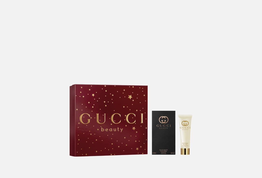 

подарочный парфюмерный набор GUCCI, GUILTY POUR FEMME 2 шт