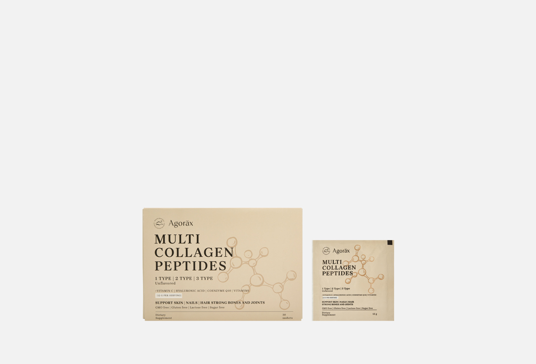 

Коллаген AGORAX, Multi Peptides 1, 2 и 3 типа в саше 30 шт