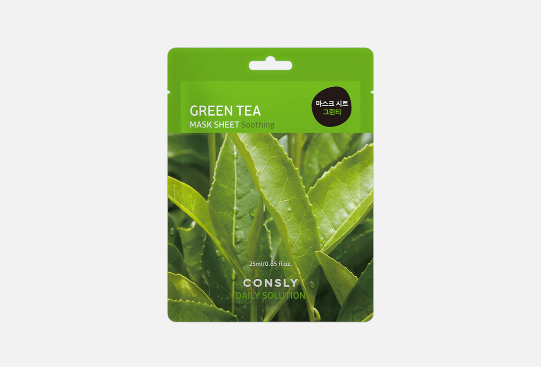 Изображение товара Тканевая маска для лица CONSLY Daily Solution Green Tea