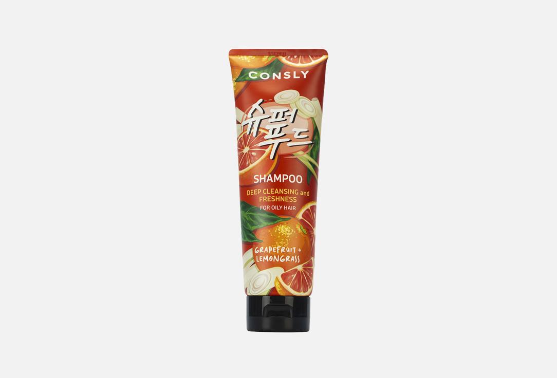 Изображение товара Глубоко очищающий шампунь для волос CONSLY Grapefruit & Lemongrass
