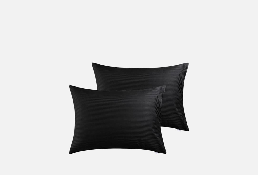 Изображение товара Комплект наволочек DeNASTIA 50x70, черный