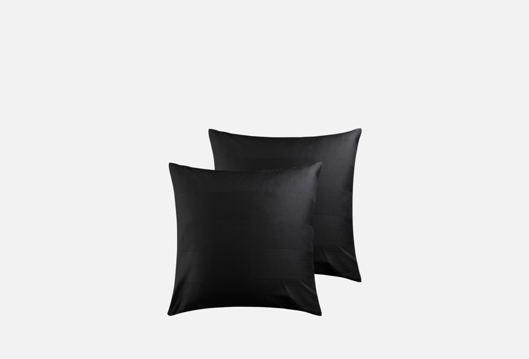 Изображение товара Комплект наволочек DeNASTIA 70x70, черный
