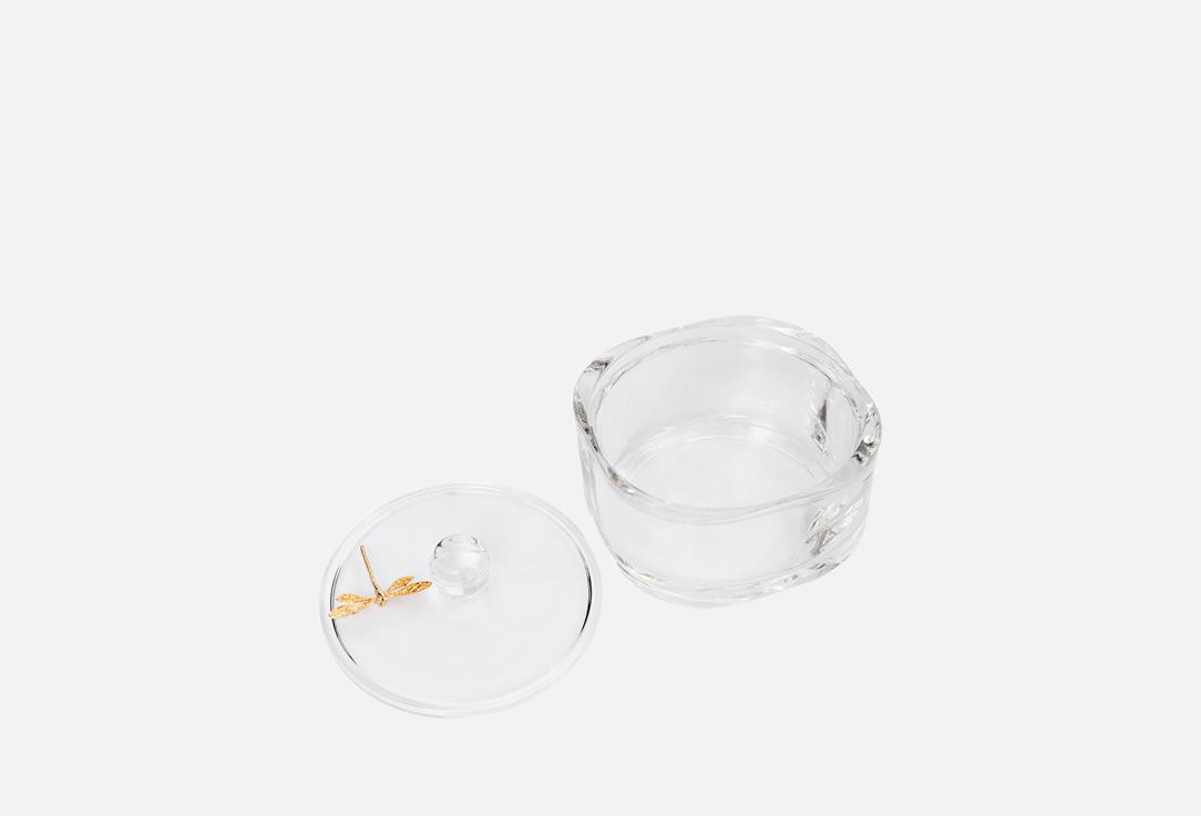 

Конфетница ANNA LAFARG EMILY, Прозрачный, С крышкой, Glory, 12х8,5 см 1 шт