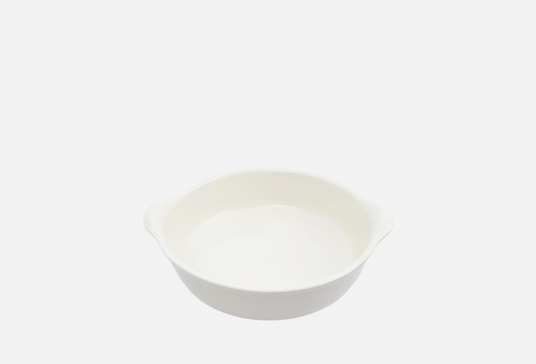 

Форма для запекания ANNA LAFARG EMILY, Бежевый, Круглая, молочно-бежевая, Baker, 26 см 26 см