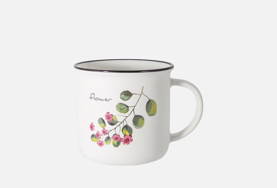 

Кружка ANNA LAFARG EMILY, Принт, Белая, Ветка брусники, Herbarium 1 шт