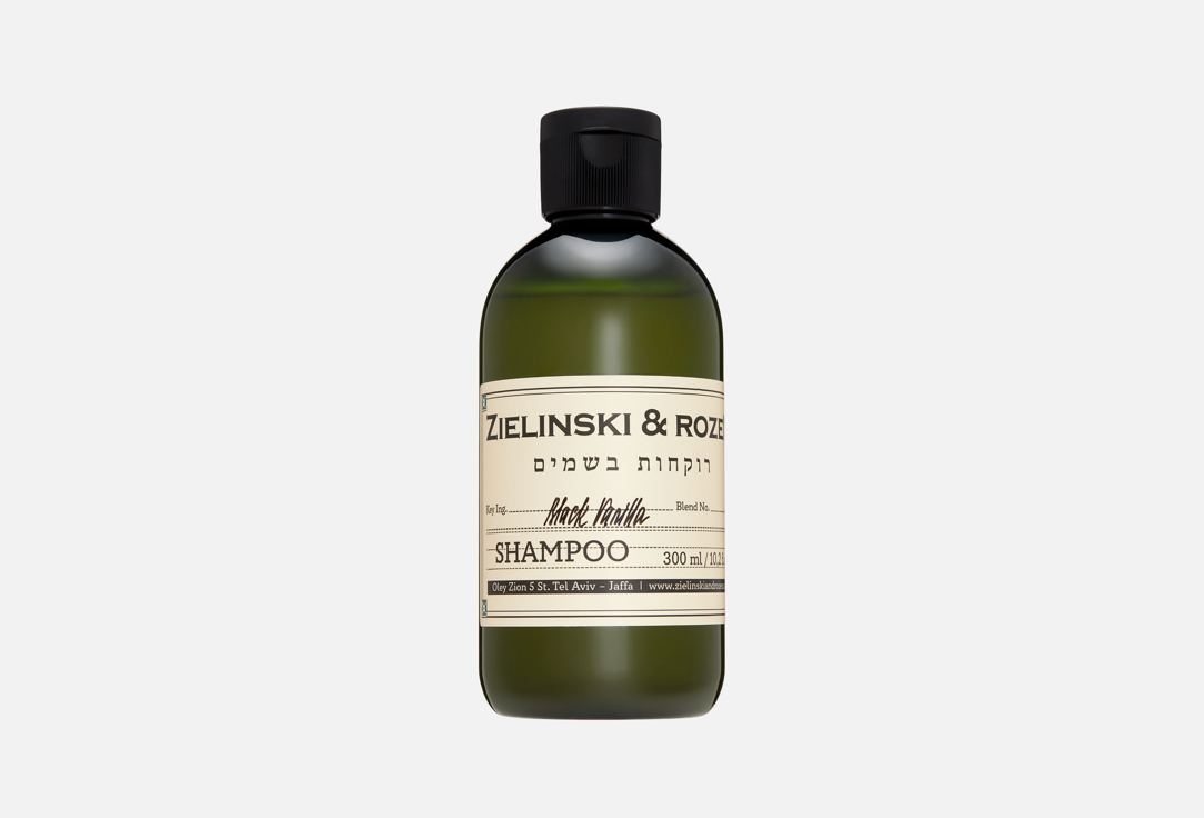 

Восстанавливающий шампунь для волос ZIELINSKI & ROZEN, Black Vanilla 300 мл