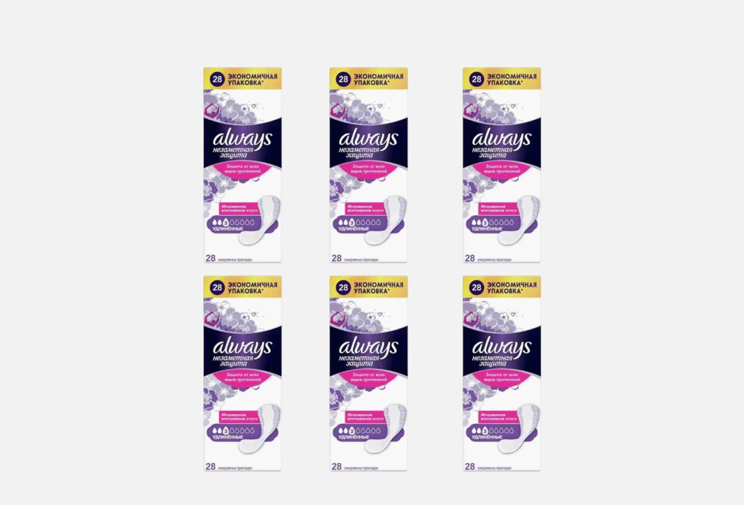 Изображение товара Удлиненные ежедневные прокладки Always Незаметная защита