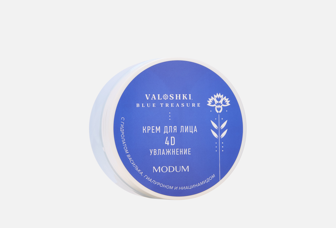 

Крем для лица MODUM, BLUE TREASURE, 4D humidification 100 г