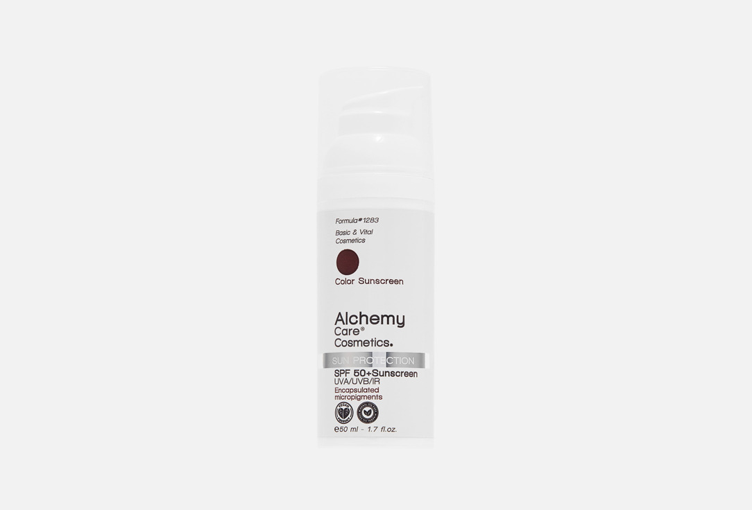 

Тонирующий солнцезащитный крем для лица SPF 50+ ALCHEMY CARE, SUN PROTECTION 50 мл