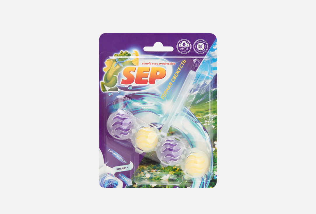 

Подвесной блок для унитаза ЛАБОРАТОРИЯ КАТРИН, SEP Горная свежесть 1 шт