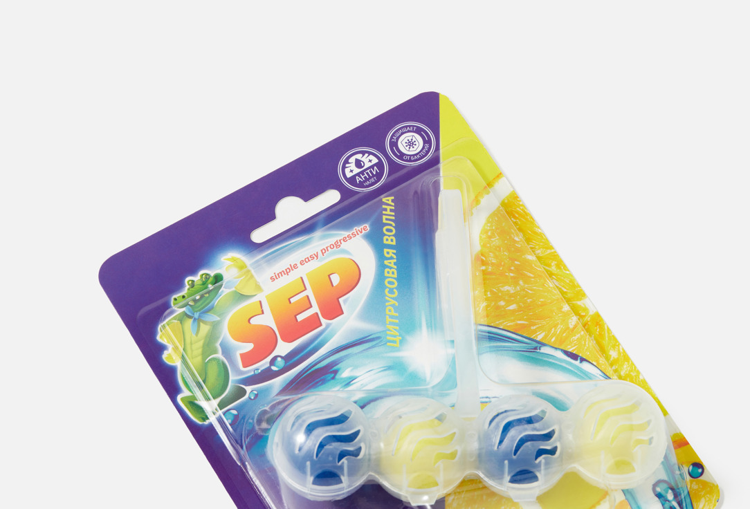 

Подвесной блок для унитаза ЛАБОРАТОРИЯ КАТРИН, SEP Цитрусовая волна 1 шт