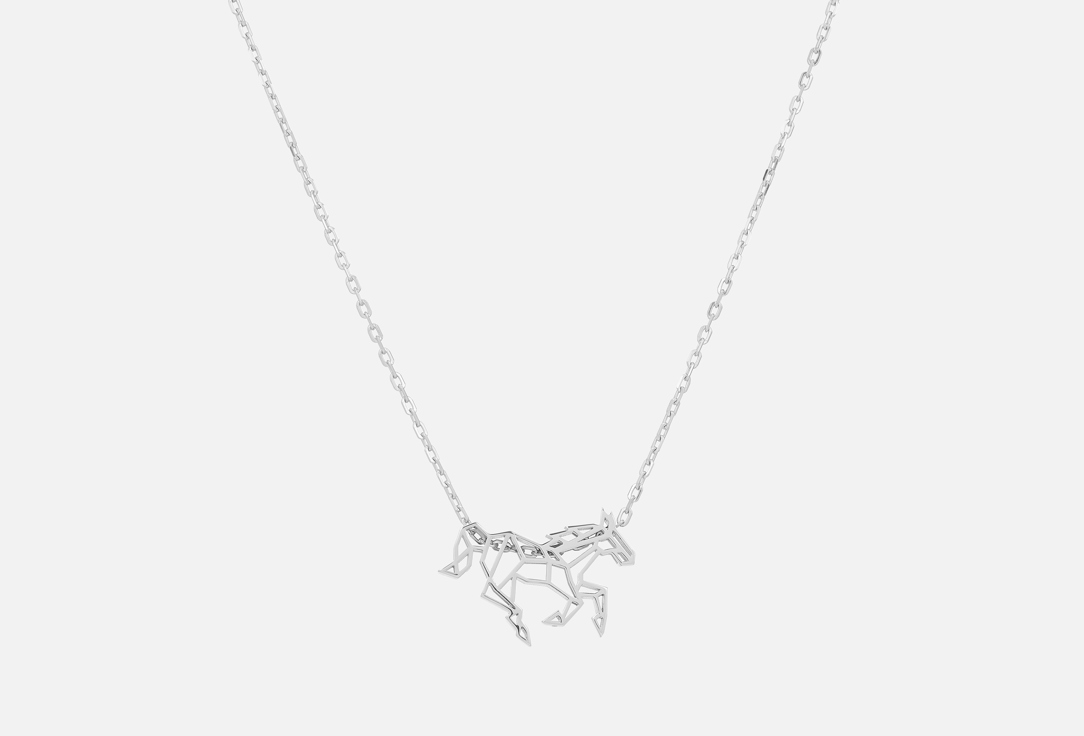 

Подвеска серебряная TOTEMICA, Лошадь Geometry 1 шт