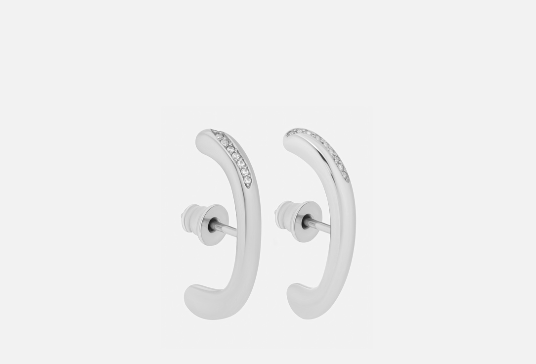 Изображение товара серьги пусеты серебряные JEWLIA Балансирующие