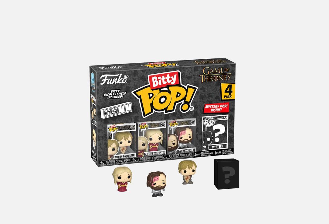 

Фигурка FUNKO, Мультиколор, Bitty POP! Game of Thrones Tyrion+Cersei+The Hound+Mystery 1 шт