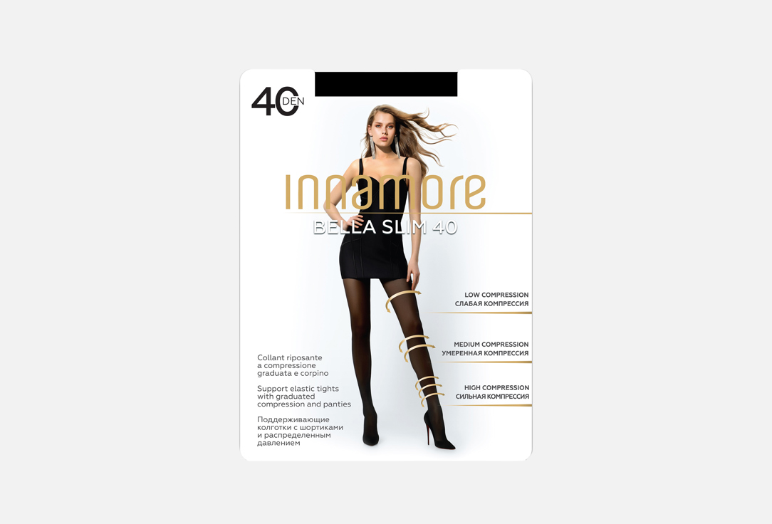 Изображение товара Колготки 40 den INNAMORE Bella Slim с поддержкой и комфортом