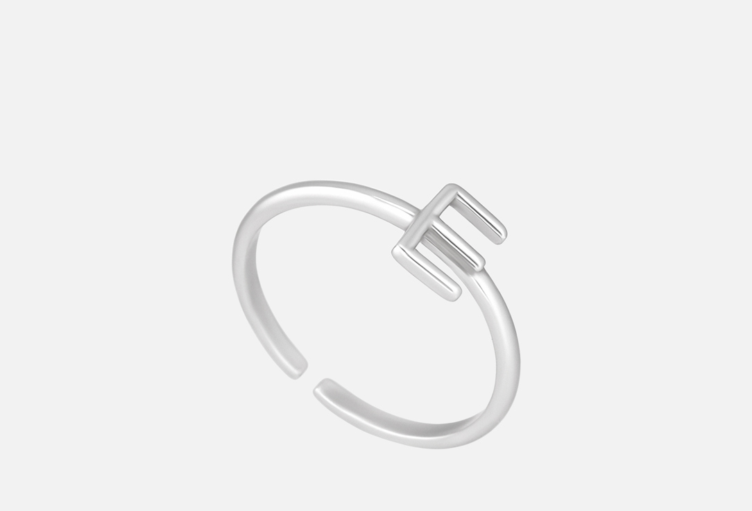 

Кольцо серебряное BALTSILVER, Letters E 16 мл