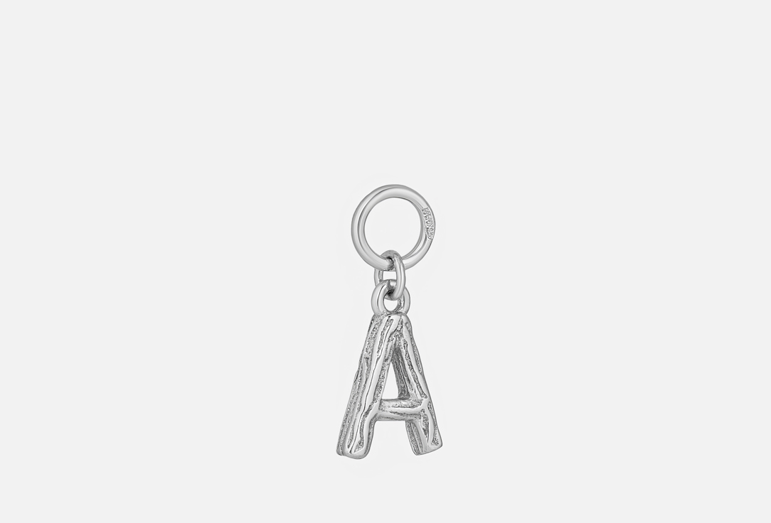 Изображение товара Подвеска серебряная BALTSILVER Letters А mini Текстурированная