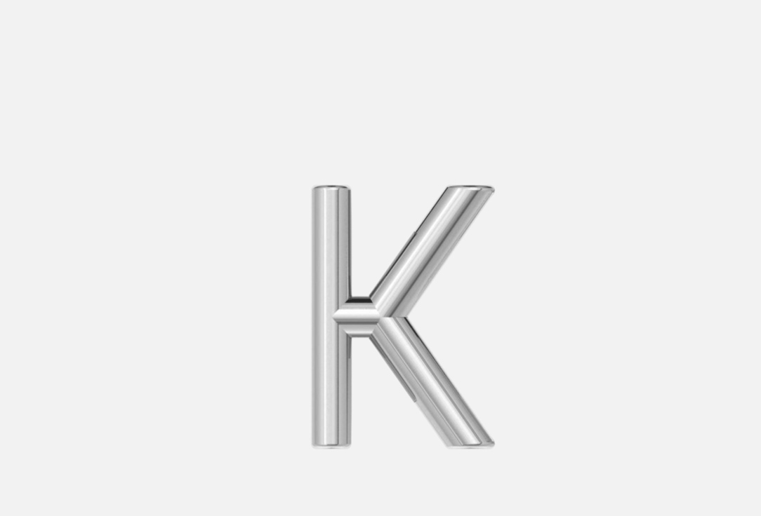 Изображение товара Моносерьга серебряная BALTSILVER Letters К Mini