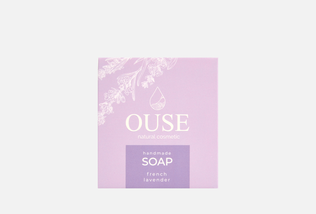 

Мыло ручной работы OUSE, Французская лаванда 100 г