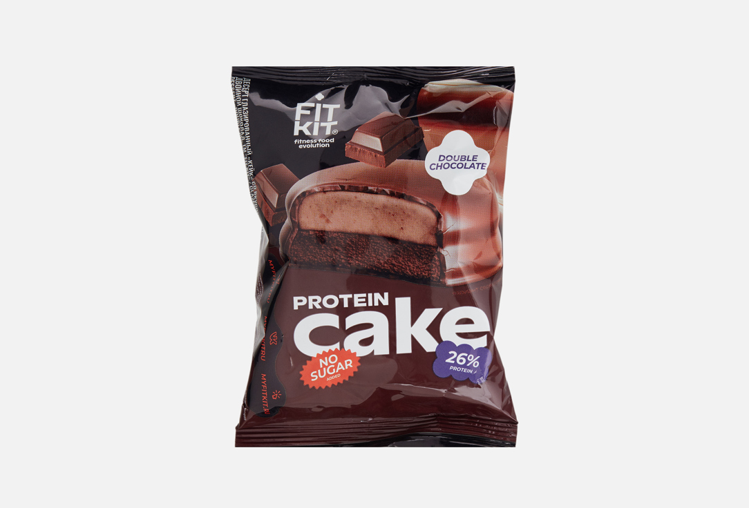 

Протеиновое печенье в глазури FIT KIT, Со вкусом Двойного шоколада 50 г