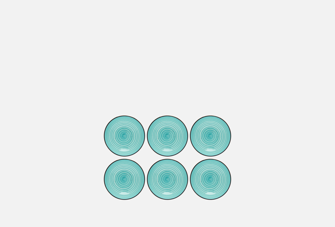 

набор глубоких тарелок ELRINGTON, БРИЗ ЭМИЛИЯ, 18 см 6 шт