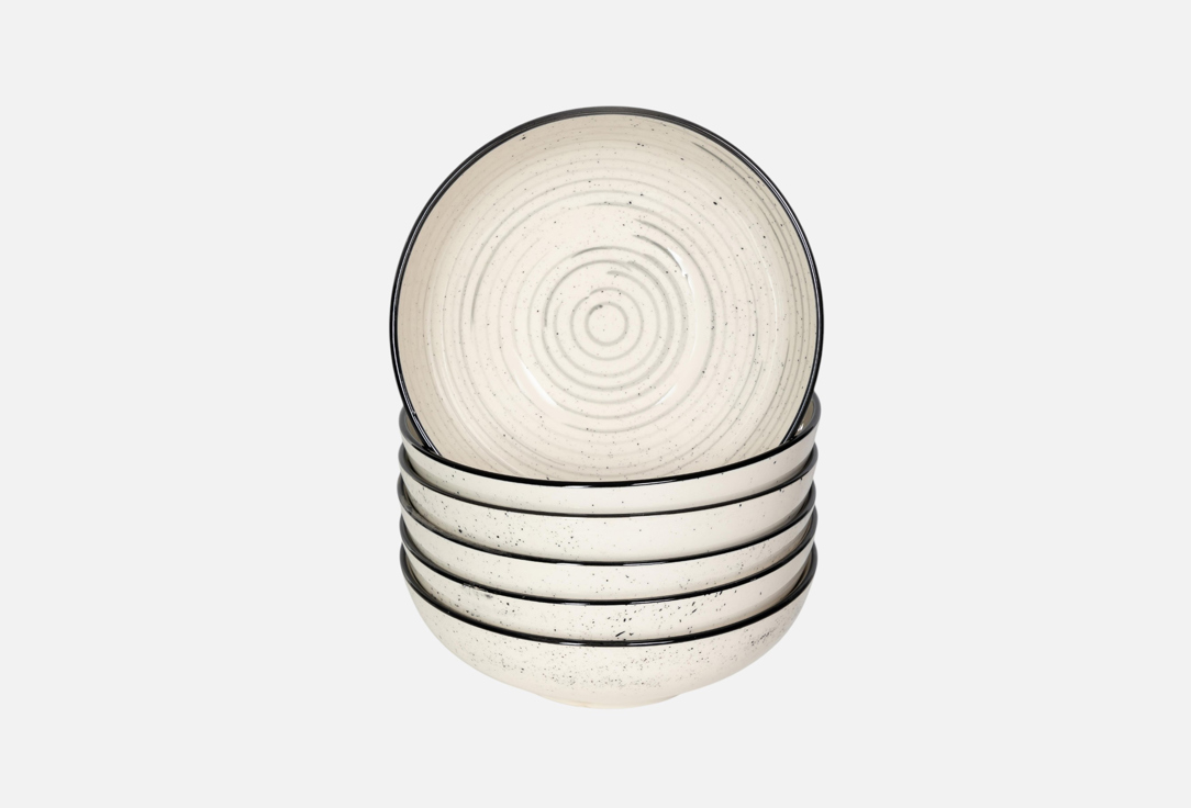 Изображение товара набор глубоких тарелок Elrington ФЬЮЖЕН ХИОНА, 18 см