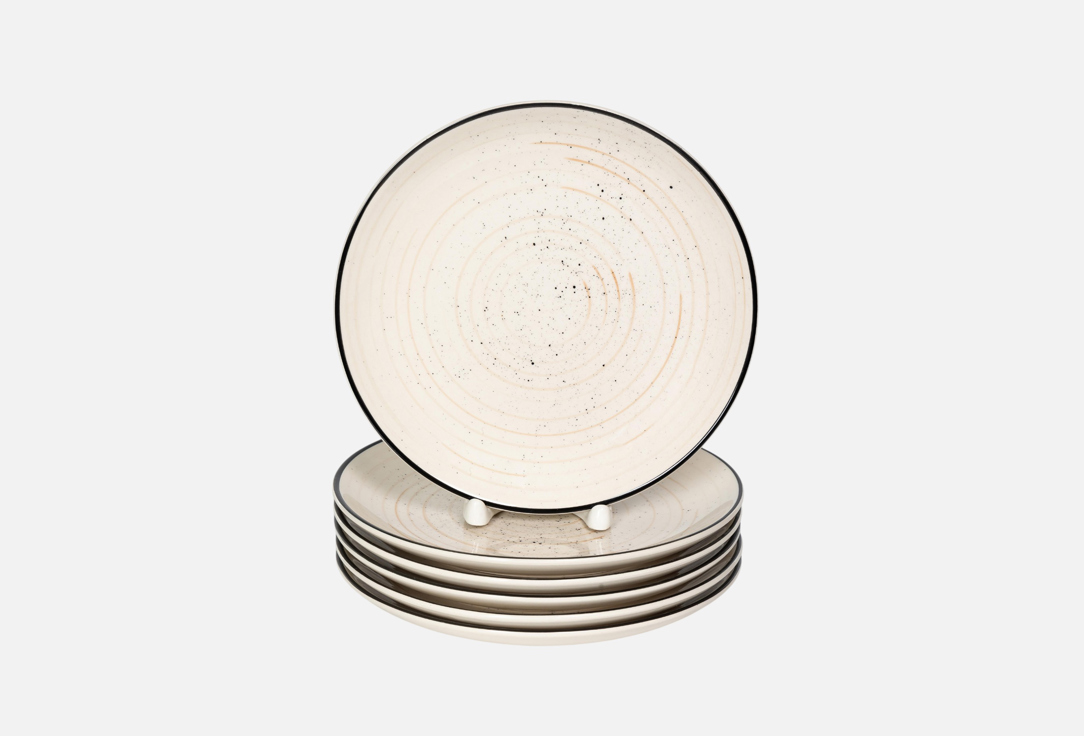 

набор мелких тарелок ELRINGTON, ФЬЮЖЕН МИЕЛИ, 19 см 19 см