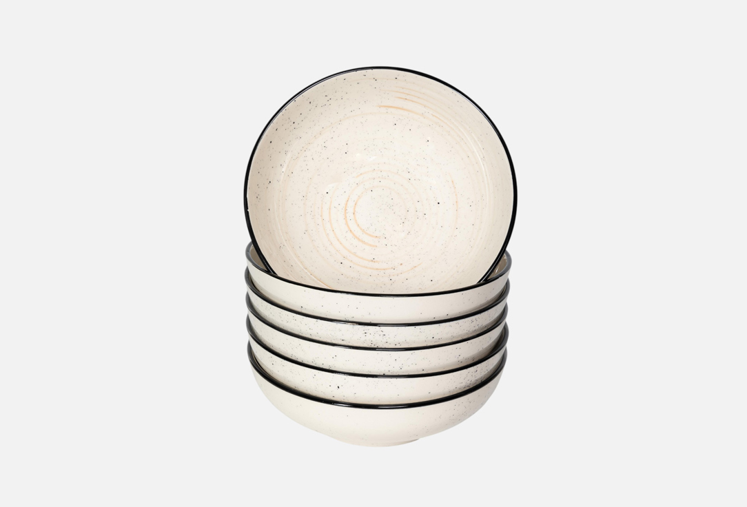 Изображение товара набор глубоких тарелок Elrington ФЬЮЖЕН МИЕЛИ, 18 см