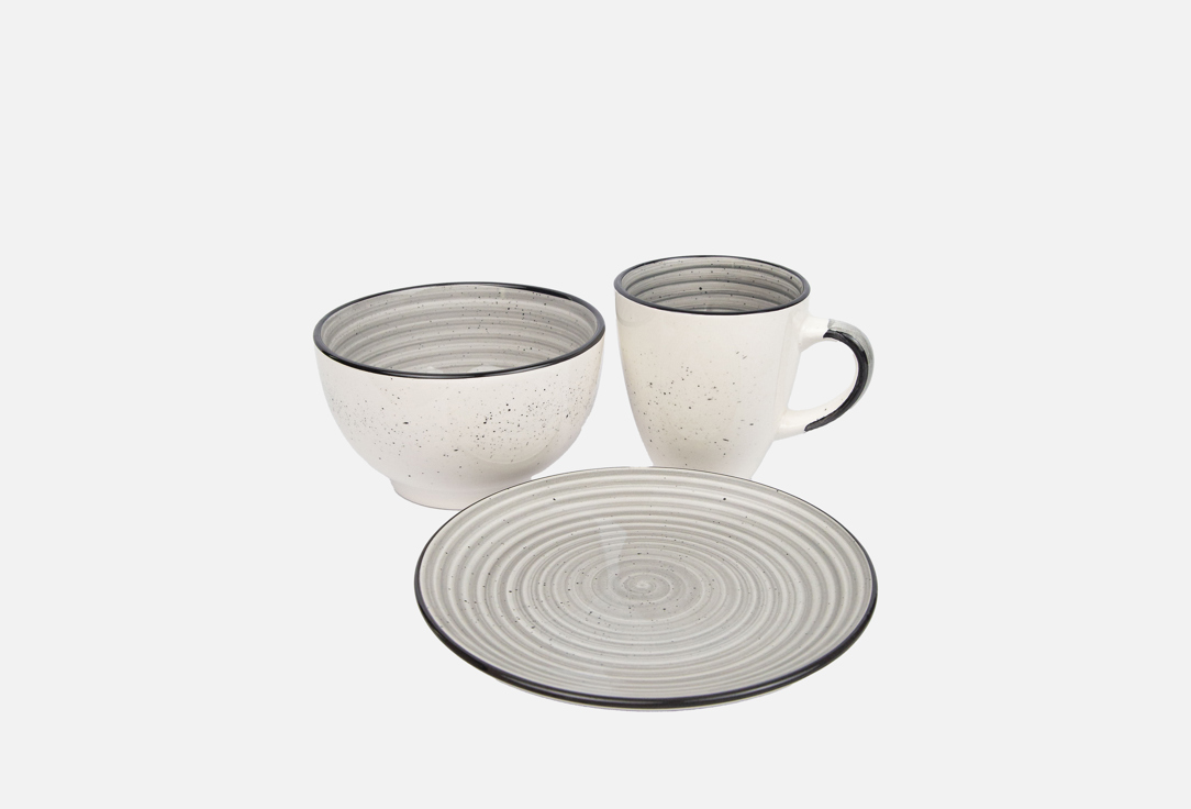 

набор для завтрака ELRINGTON, БРИЗ ЭШЛИ 3 шт