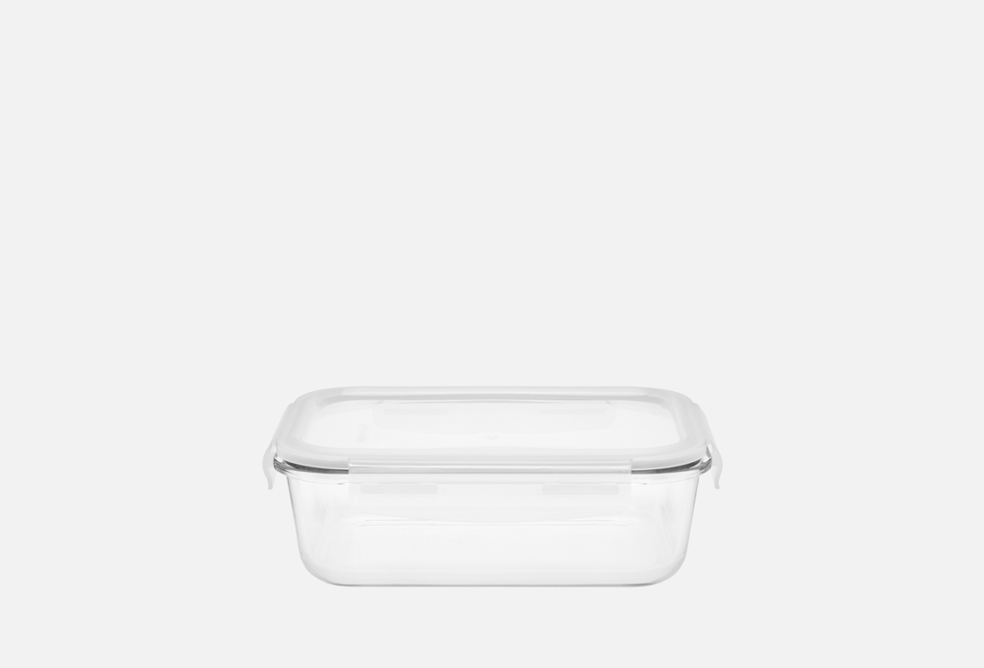 

Контейнер MASTER HOUSE, Прозрачный, Прямоугольный с пластиковой крышкой, Кратос-1520 1 шт