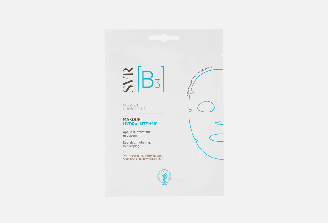 Изображение товара Тканевая маска для лица SVR B3 MASQUE HYDRA INTENSIF интенсивное увлажнение и лифтинг