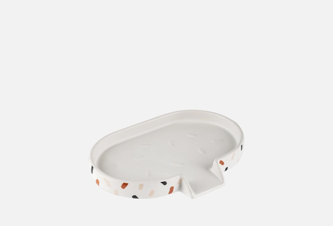 

Мыльница MOROSHKA, Белый, Reflection, 8,5х12х1,7 см, белый 1 шт