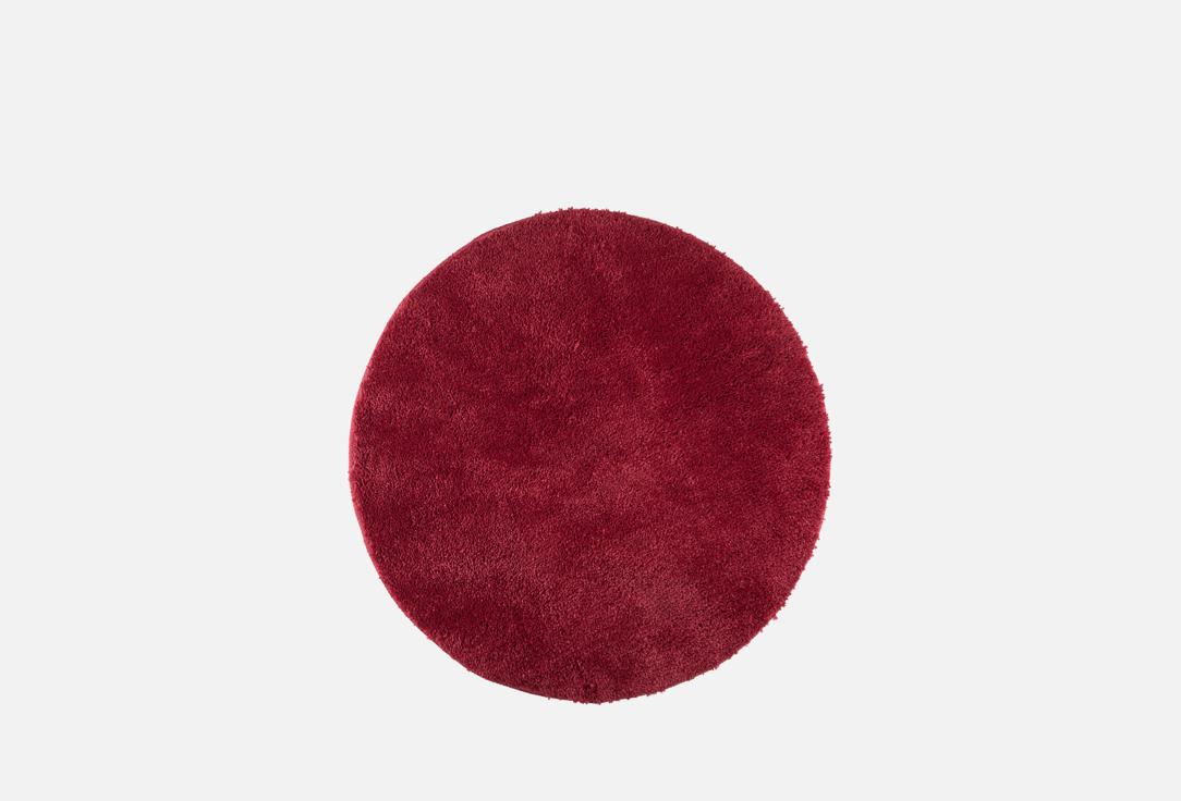 Изображение товара Мягкий коврик для ванной комнаты Moroshka Magma, 70х70 см, красный