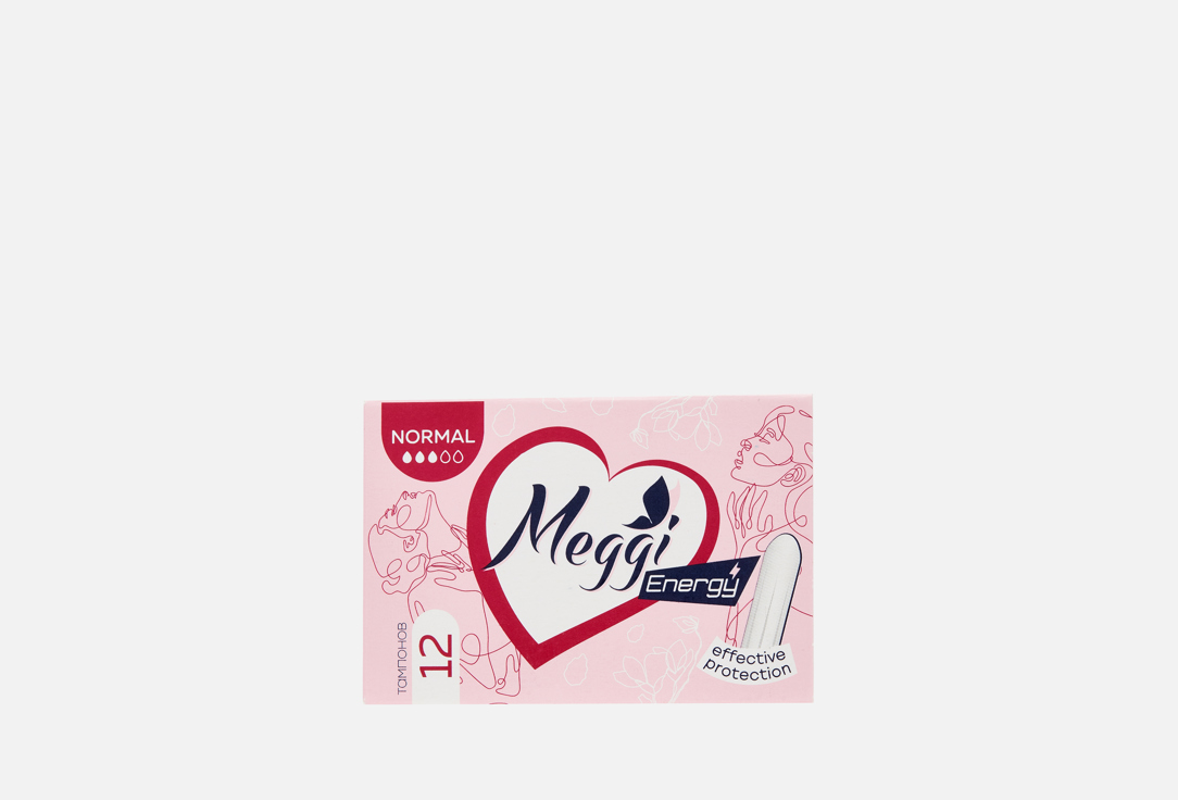 Изображение товара Тампоны гигиенические Meggi Energy Normal