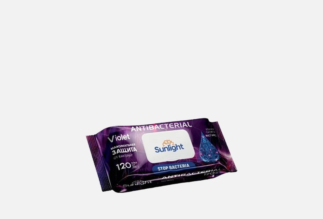 Изображение товара Антибактериальные влажные салфетки SUNLIGHT Violet