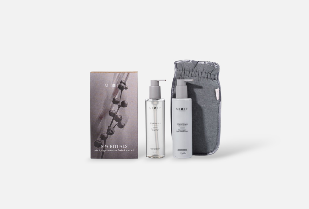 Изображение товара Набор для ухода за телом MIXIT Spa Rituals, Black Pepper Embrace Body & Soul