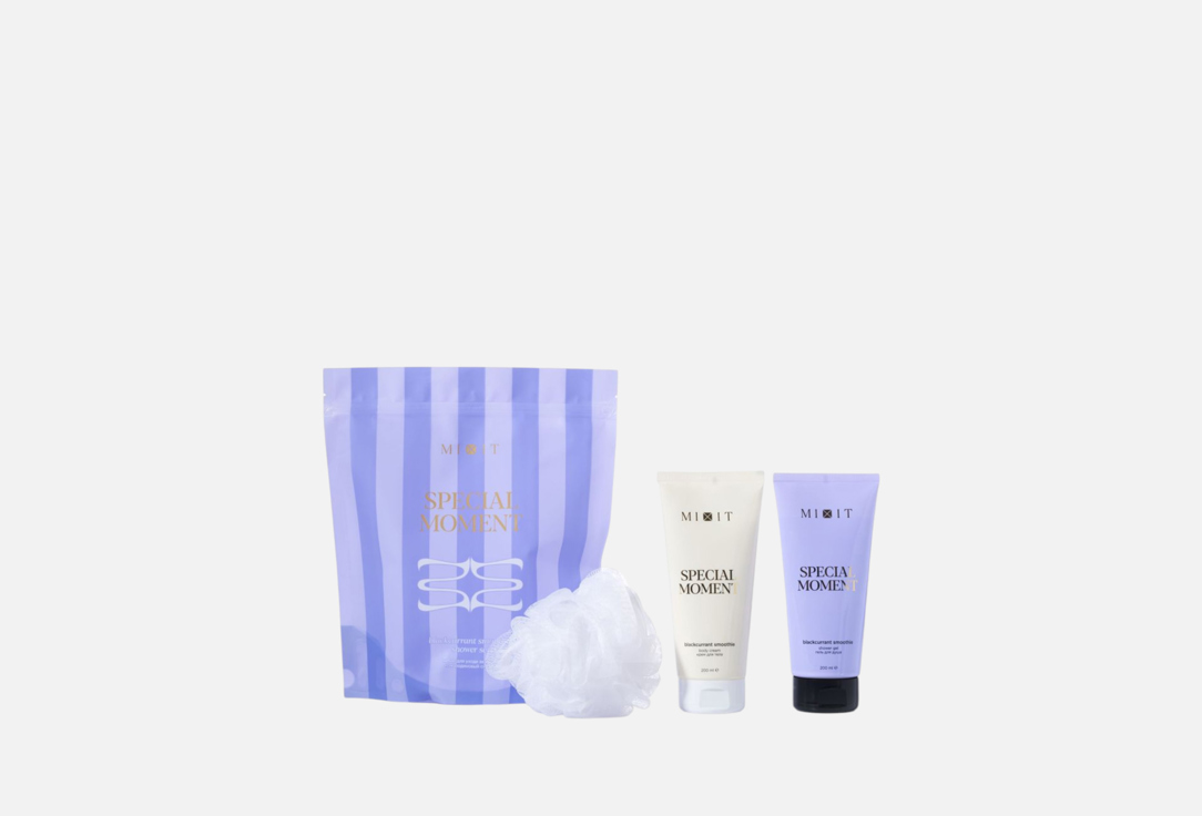

Набор для ухода за телом MIXIT, SPECIAL MOMENT, blackcurrant smoothie 2 шт