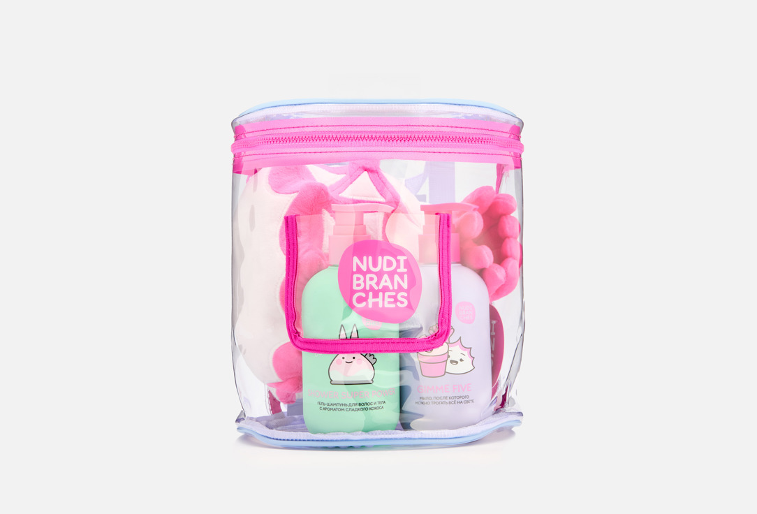 Изображение товара Подарочный набор для душа и ванны Nudibranches WANT IT! most wanted nudibranches gift pack from Pikky