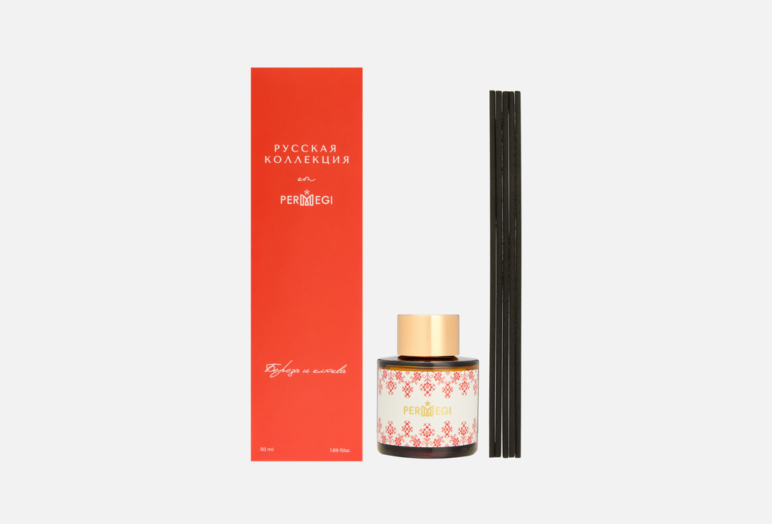 Изображение товара Диффузор PERMEGI Вышивка 50 мл с ароматом клюквы и березы