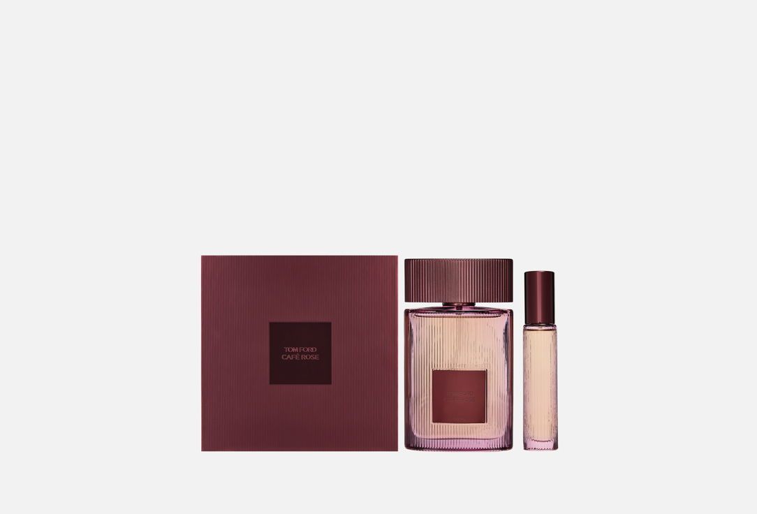 Изображение товара Набор парфюмерной воды Tom Ford CAFE ROSE 50 мл + 10 мл унисекс Россия