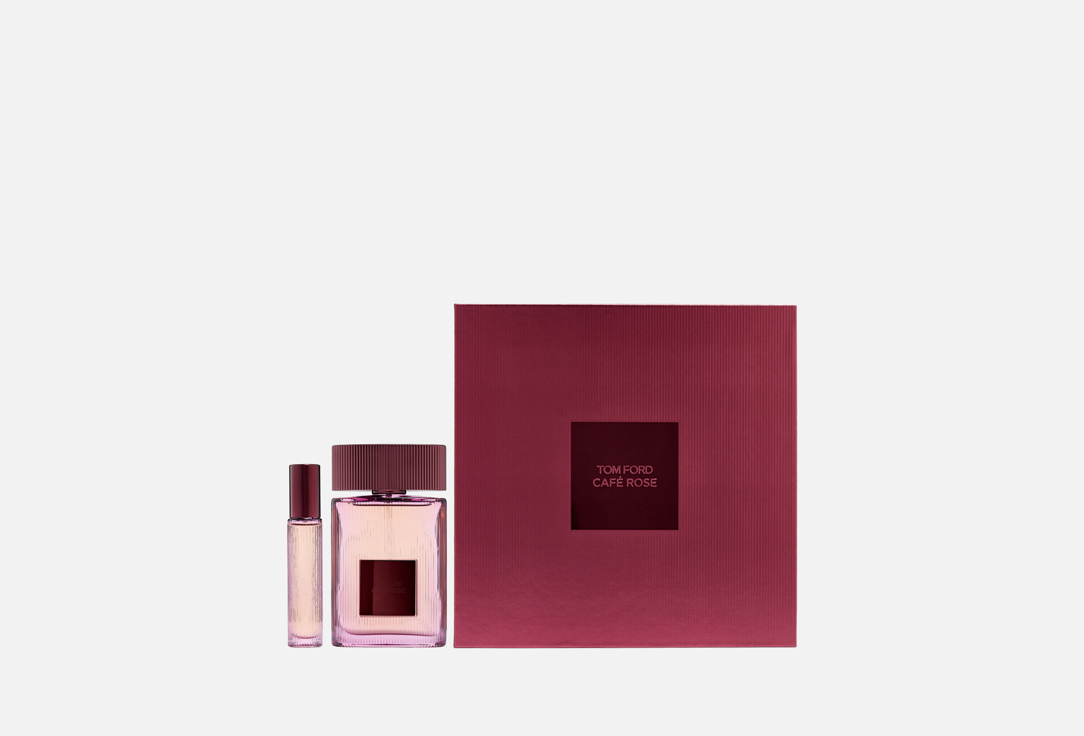 Изображение товара Набор парфюмерной воды Tom Ford CAFE ROSE 50 мл + 10 мл унисекс Россия