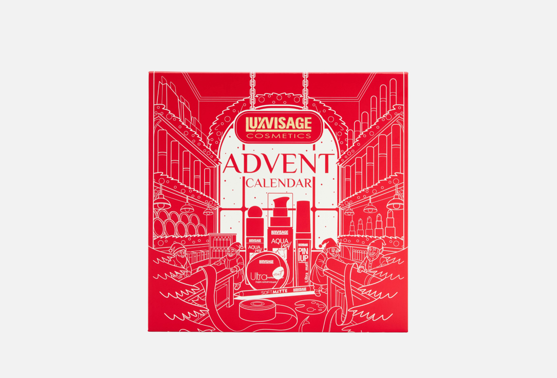 

Адвент календарь LUXVISAGE, Advent calendar 2026 12 шт