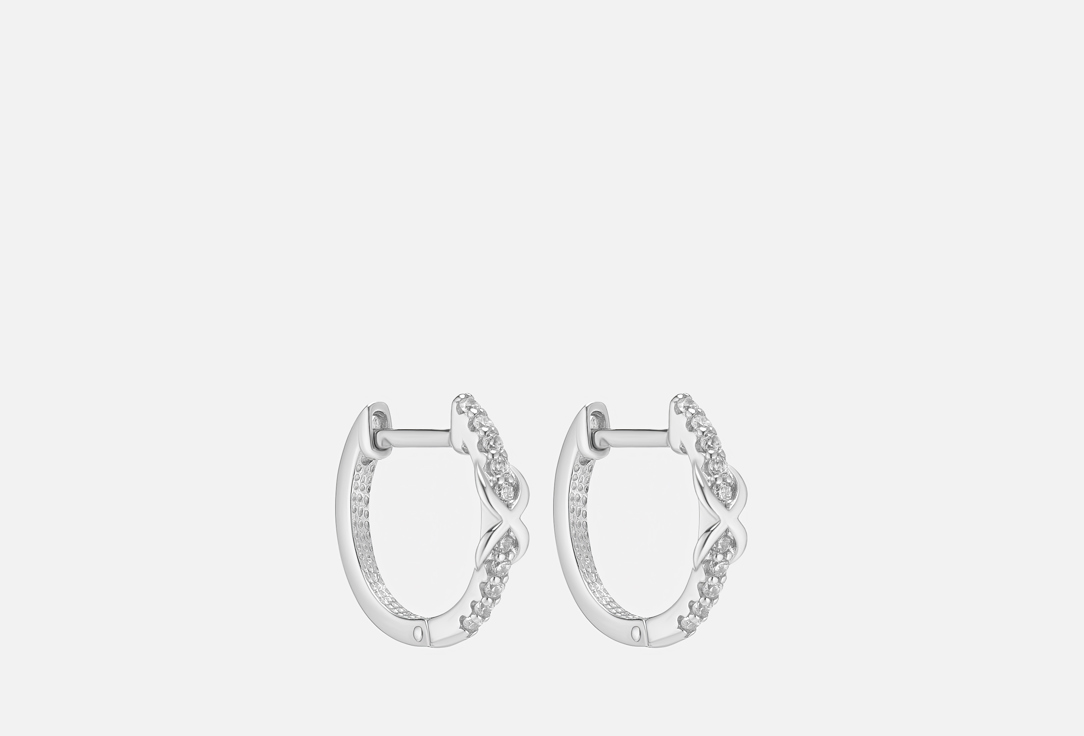 

Серьги серебряные BALTSILVER, Бесконечность Love Story 2 шт