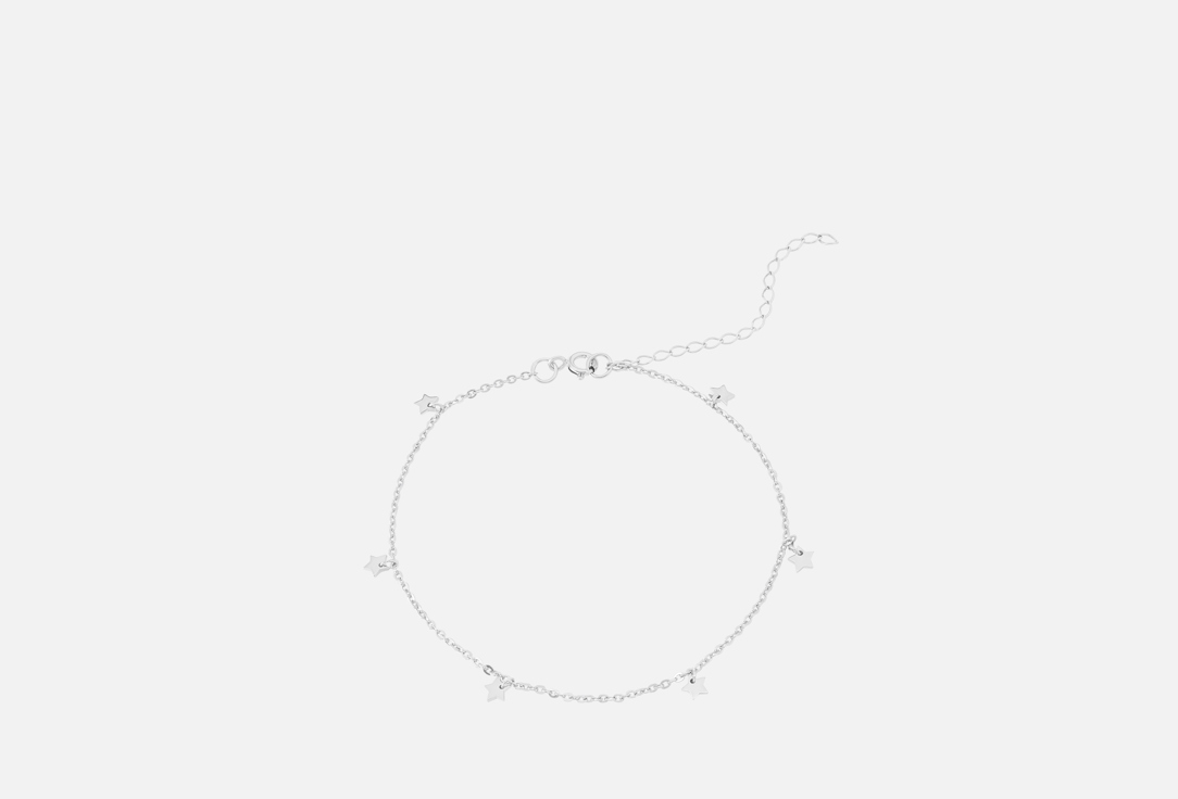 

Анклет Серебряный BALTSILVER, С подвесками звезда Drops 1 шт