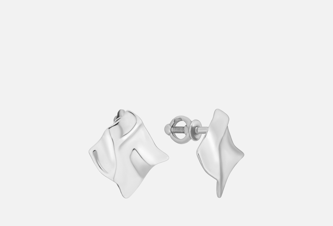 

серьги-пусеты серебряные BALTSILVER, Sunny sand 2 шт